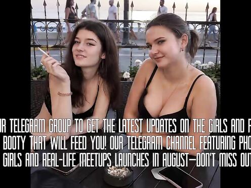 Join our Telegram group to get the latest updates on the girls and find a sweet booty that will feed you! Our Telegram channel featuring photos of the girls and real-life meetups launches in August—don't miss out!